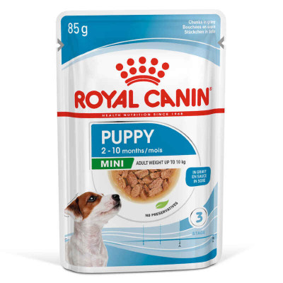 Корм для цуценят Royal Canin Mini Puppy pouches Корм для цуценят Royal Canin Mini Puppy pouches