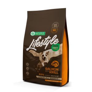 Lifestyle Grain Free Salmon with krill Junior All Breeds Lifestyle Grain Free Salmon with krill Junior All Breeds